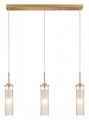Подвесной светильник Indigo Torcia 11038/3P Brass - фото 4768060