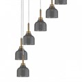 Подвесной светильник Indigo Caramella 11039/9P Smoke - фото 4768103