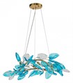 Подвесная люстра Indigo Olivo 11043/6P Blue - фото 4768154