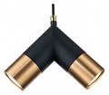 Подвесной светильник Indigo Doppio 11036/2P Black - фото 4768162