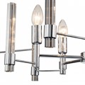 Подвесная люстра Indigo Favara 11040/5P Chrome - фото 4768190