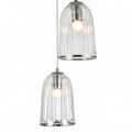 Подвесной светильник Indigo Lucido 11046/3P Chrome - фото 4768240