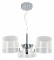Подвесная люстра Indigo Orlare 14021/3P Chrome - фото 4768282