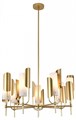 Люстра на штанге Indigo Impero 11048/7R Gold - фото 4768535