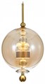 Подвесной светильник Indigo Illusione 11055/1P Amber - фото 4768593