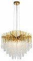 Подвесная люстра Indigo Cappella 12052/10P Gold - фото 4768815