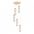 Подвесной светильник Indigo Rilucente 11061/5P Gold - фото 4768858