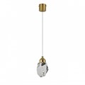 Подвесной светильник Indigo Cristallo 12053/1P Brass - фото 4769026