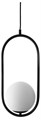 Подвесной светильник Arte Lamp Matisse A7745SP-1BK - фото 4774190