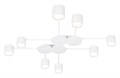 Потолочная люстра Arte Lamp Legacy A8024PL-8WH - фото 4774204
