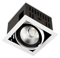 Встраиваемый светильник Ambrella Light Cardano T811 BK/CH 12W 4200K - фото 4800528