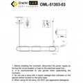 Подвесной светильник Omnilux Narro OML-51303-03 - фото 4821794