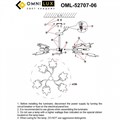 Люстра на штанге Omnilux Vitereta OML-52707-06 - фото 4822132