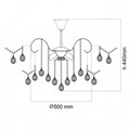 Люстра на штанге MW-Light Жемчуг 8 232016306 - фото 4822925 Люстра на штанге MW-Light Жемчуг 8 232016306 - фото 4822925