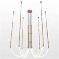 Подвесная люстра Lussole Bend LSP-7071 - фото 4829474