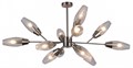 Люстра на штанге Escada Desire 10165/12PL Nickel - фото 4833826
