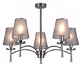 Люстра на штанге Escada Faith 694/5PL Nickel - фото 4833949