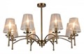 Люстра на штанге Escada Faith 694/8PL Gold - фото 4833953