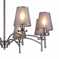 Люстра на штанге Escada Faith 694/8PL Nickel - фото 4833960