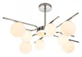 Люстра на штанге Escada Sphere 642/8P Silver - фото 4834305