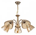 Подвесная люстра Escada Freesia 658/5PL Gold - фото 4834337