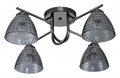 Потолочная люстра Escada Adonis 659/4PL Black - фото 4834343