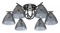 Потолочная люстра Escada Adonis 659/6PL Black - фото 4834353