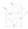Светильник на штанге Escada Contour 10213/2LED BL White - фото 4834932 Светильник на штанге Escada Contour 10213/2LED BL White - фото 4834932