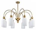 Люстра на штанге Escada Ode 686/8PL Copper - фото 4835056