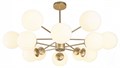 Люстра на штанге Escada ETHEREAL 2110/12P Gold - фото 4835123