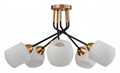 Люстра на штанге Escada Bond 2113/5P Copper/Black - фото 4835366