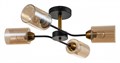 Люстра на штанге Escada Vertigo 1131/4P Black/Gold - фото 4835515
