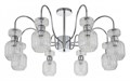 Люстра на штанге Escada Gloss 1141/8PL Chrome/Clear - фото 4835593
