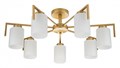 Люстра на штанге Escada Style 1142/7P Gold - фото 4835609