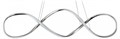 Подвесной светильник Escada Knot 10236/1LED Chrome - фото 4836148