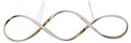 Подвесной светильник Escada Knot 10236/1LED Gold - фото 4836155