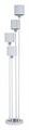 Торшер Escada Denver 1109/4 White/Silver - фото 4836213