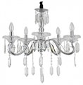 Подвесная люстра Escada Fantail 2111/5P Chrome - фото 4837704