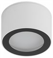 Накладной светильник Эра OL28 WH/BK Б0055581 - фото 4839450