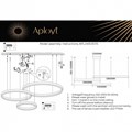 Подвесной светильник Aployt Armel APL.049.03.115 - фото 4844826