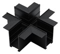 Соединитель X-образный для треков встраиваемых Aployt Magnetic track 220 APL.0283.00.05 - фото 4847147