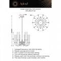 Люстра на штанге Aployt Dominisia APL.852.07.40 - фото 4847785