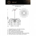 Люстра на штанге Aployt Dominisia APL.852.17.64 - фото 4847794