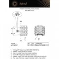 Накладной светильник Aployt Felikayt APL.861.01.02 - фото 4848705