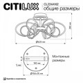 Потолочная люстра Citilux Salma Smart CL224A162 - фото 4860486