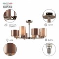 Люстра на штанге Rivoli Ebony Б0055619 - фото 4866819 Люстра на штанге Rivoli Ebony Б0055619 - фото 4866819