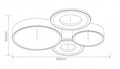 Потолочная люстра Rivoli Aliona Б0066451 - фото 4867695