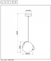 Подвесной светильник Lucide Jazzlynn 25405/20/65 - фото 4868560