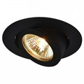 Встраиваемый светильник Arte Lamp Accento A4009PL-1BK - фото 4869178