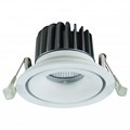 Встраиваемый светильник Arte Lamp Apertura A3310PL-1WH - фото 4869370